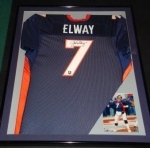 John Elway Framed Jersey (Denver Broncos)